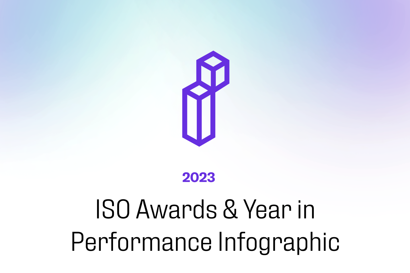 2023 ISO Award Winners & Year in Performance Infographic